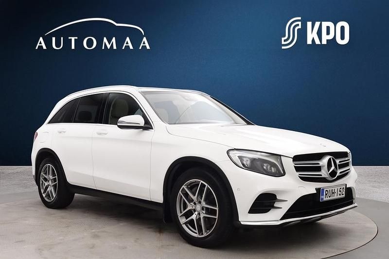 Käytetty Mercedes GLC220 Business 170 HP (125 kW) 2015 Valkoinen Katumaasturi