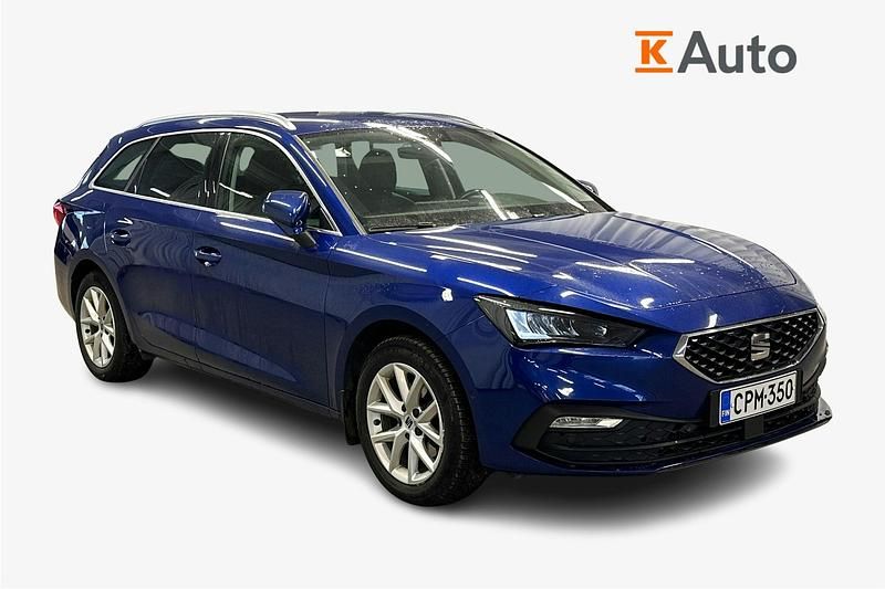 Käytetty Seat Leon XCELLENCE 150 HP (110 kW) 2021 Sininen Farmari