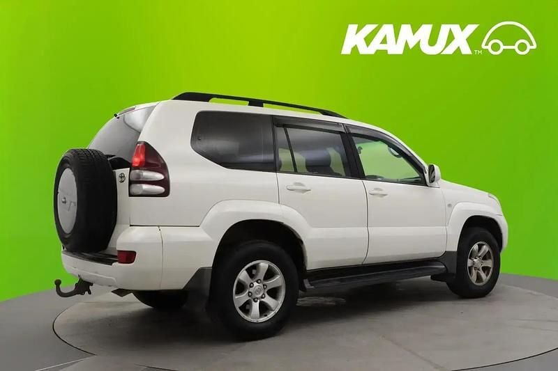 Käytetty Toyota Land Cruiser 173 HP (127 kW) 2007 Valkoinen Katumaasturi