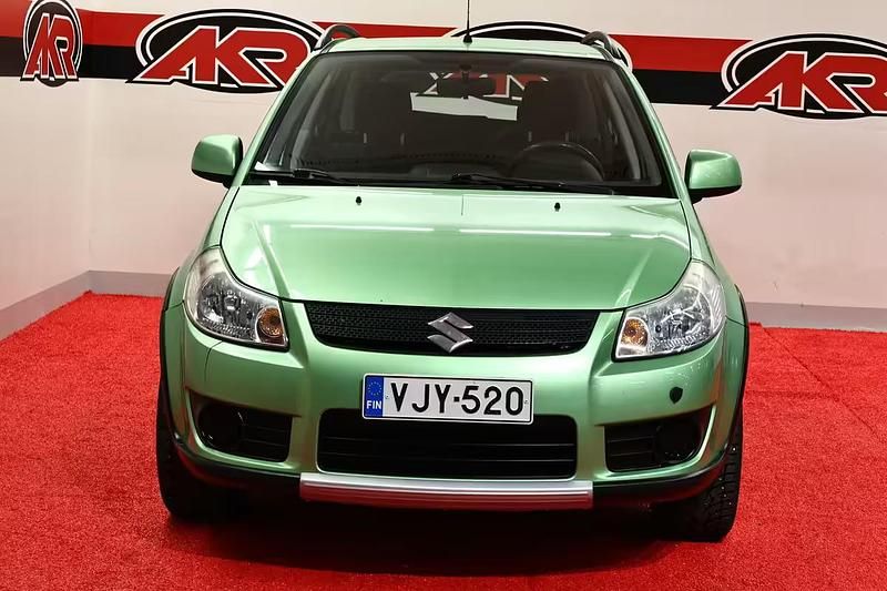 Käytetty Suzuki SX4 107 HP (78 kW) 2009 Vihreä Viistoperä