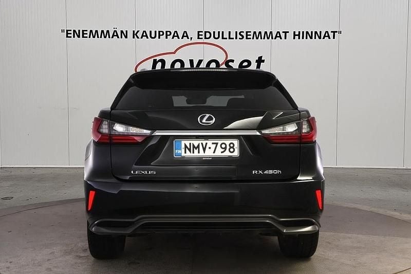 Käytetty Lexus RX450h Executive Line 262 HP (192 kW) 2017 Musta Katumaasturi
