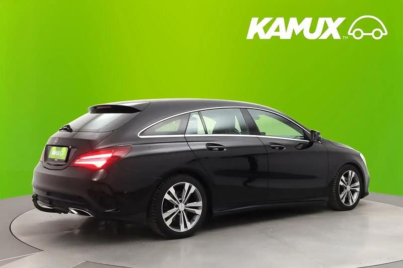 Käytetty Mercedes CLA200 Shooting Brake 136 HP (100 kW) 2018 Musta Farmari