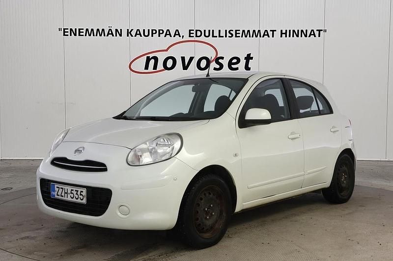 Käytetty Nissan Micra Acenta 98 HP (72 kW) 2011 Valkoinen Viistoperä