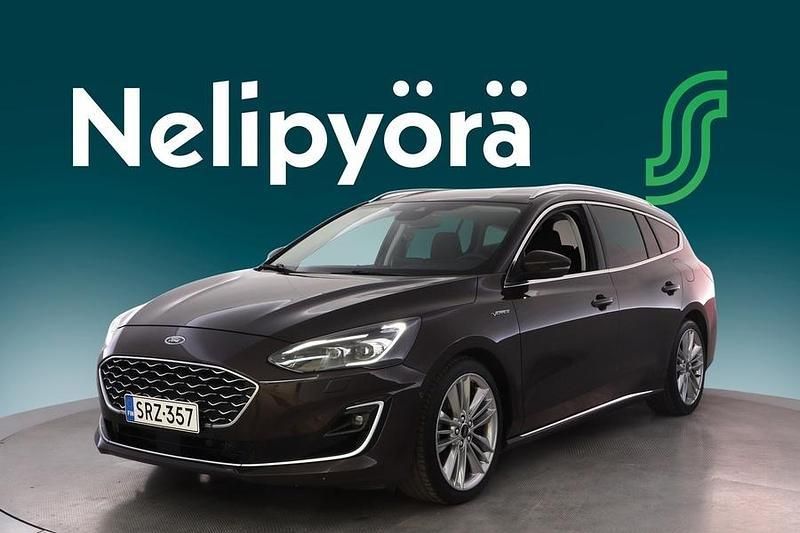 Punainen Käytetty 2020 Ford Focus Vignale Farmari | 21 490 € (Kallis) - Kuva 1/3