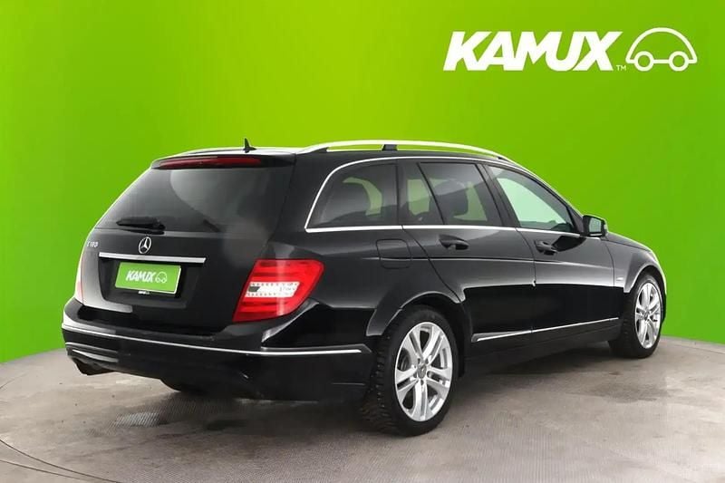 Käytetty Mercedes C180 Avantgarde 156 HP (114 kW) 2011 Musta Farmari