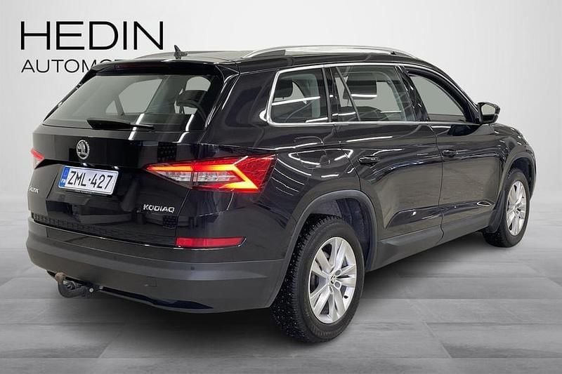 Käytetty Skoda Kodiaq Ambition 150 HP (110 kW) 2019 Musta Katumaasturi
