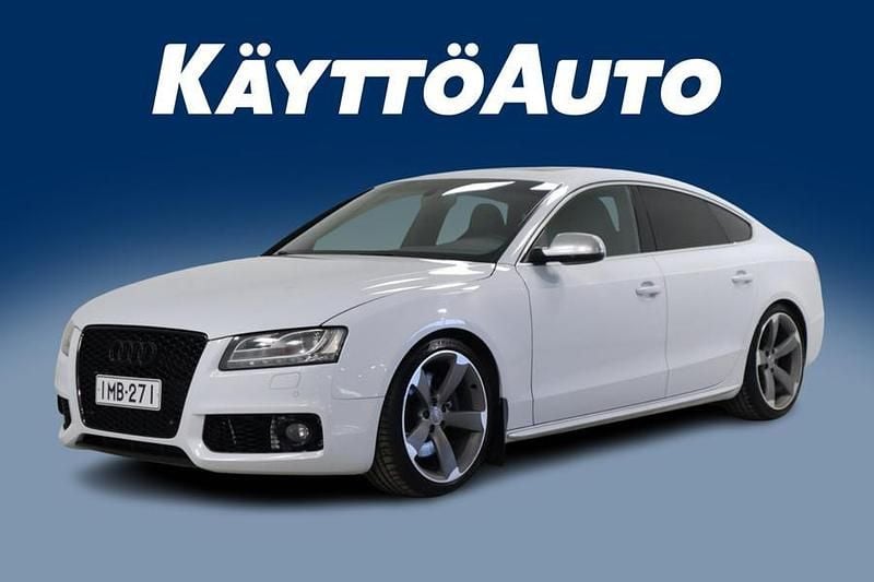 Valkoinen Käytetty 2011 Audi S5 Sportback Comfort Viistoperä | 18 900 € - Kuva 1/4