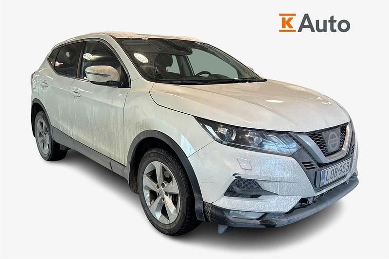 Käytetty Nissan Qashqai Acenta 116 HP (85 kW) 2018 Valkoinen Katumaasturi