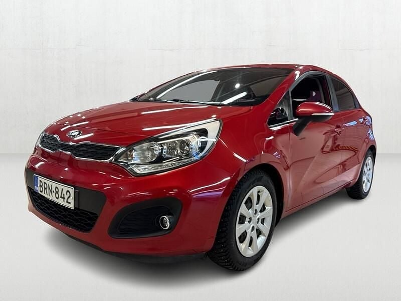 Punainen Käytetty 2014 Kia Rio EX Viistoperä | 6 490 € (Hyvä tarjous) - Kuva 1/4