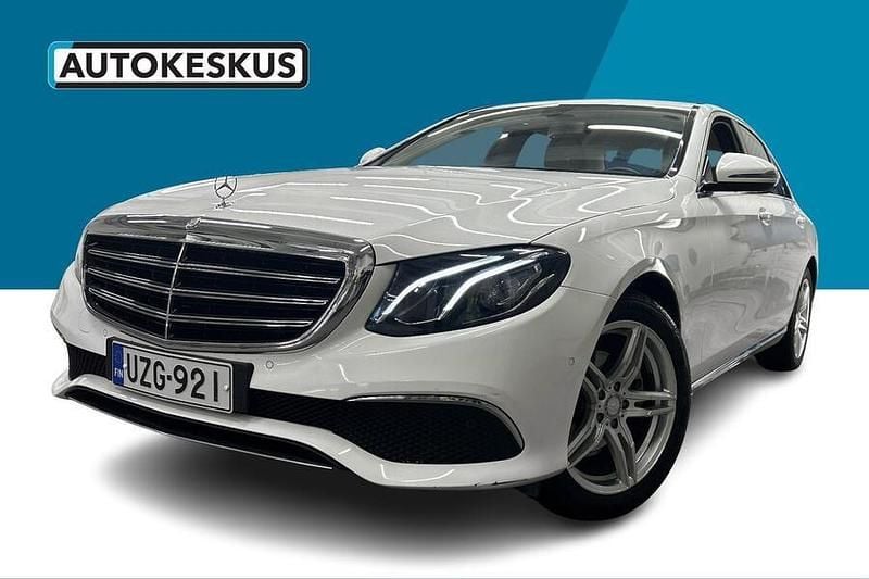 Valkoinen Käytetty 2016 Mercedes E220 Business Sedan | 20 190 € (Hyvä tarjous) - Kuva 1/3