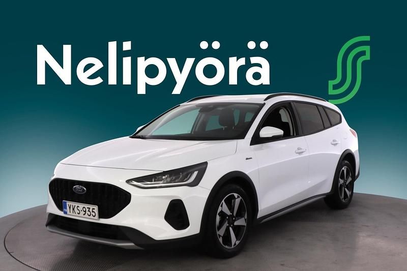 Valkoinen Käytetty 2022 Ford Focus Active Farmari | 24 890 € (Kallis) - Kuva 1/3