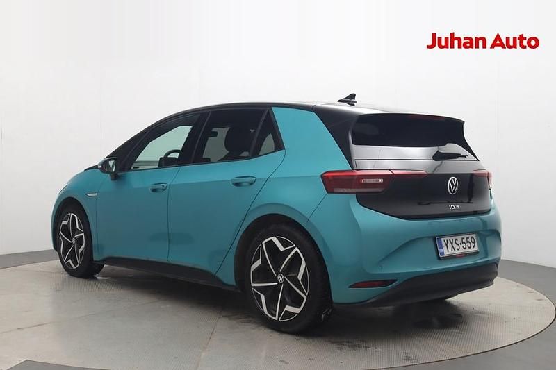 Käytetty VW ID.3 Pro 150 kW (204 HP) 2021 Turkoosi Viistoperä
