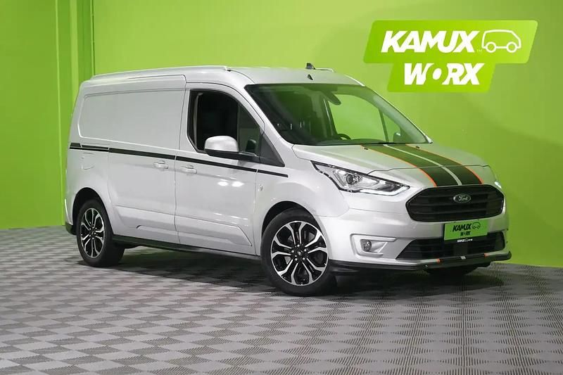 Moondust silver (metallic) Käytetty 2021 Ford Transit Sport Van | 26 700 € (Kallis) - Kuva 1/4
