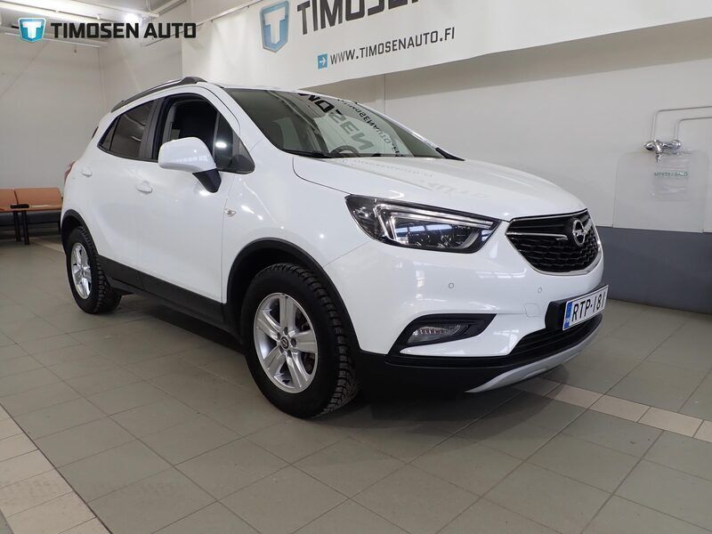 Valkoinen Käytetty 2019 Opel Mokka X Enjoy Katumaasturi | 17 380 € (Perustarjous) - Kuva 1/4