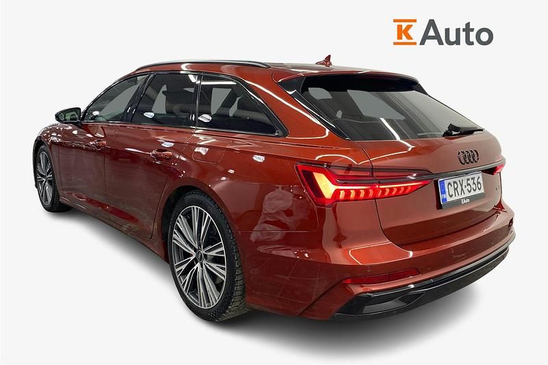 Käytetty Audi A6 S-Line 367 HP (269 kW) 2024 Met. punainen Farmari