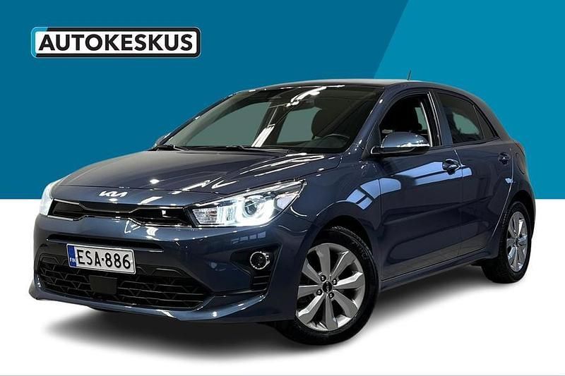 Sininen Käytetty 2022 Kia Rio EX Viistoperä | 16 790 € (Perustarjous) - Kuva 1/2