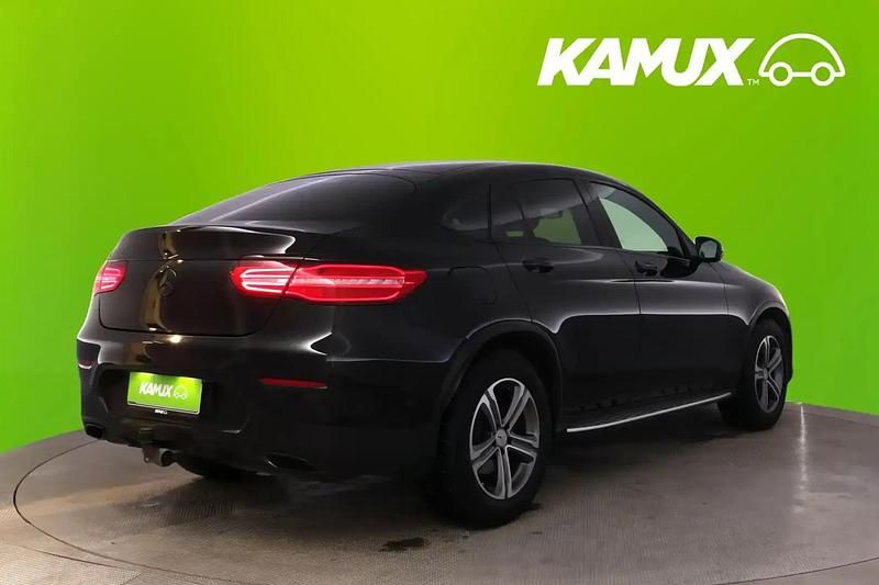 Käytetty Mercedes GLC250 Business 204 HP (150 kW) 2018 Musta Coupe - kaksiovinen