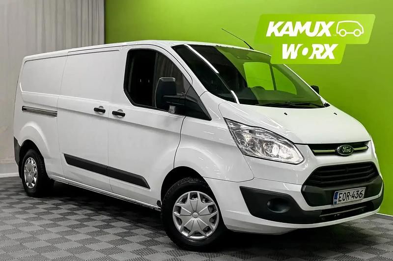 Valkoinen Käytetty 2018 Ford Transit Custom Trend Sedan | 8 900 € (Perustarjous) - Kuva 1/4