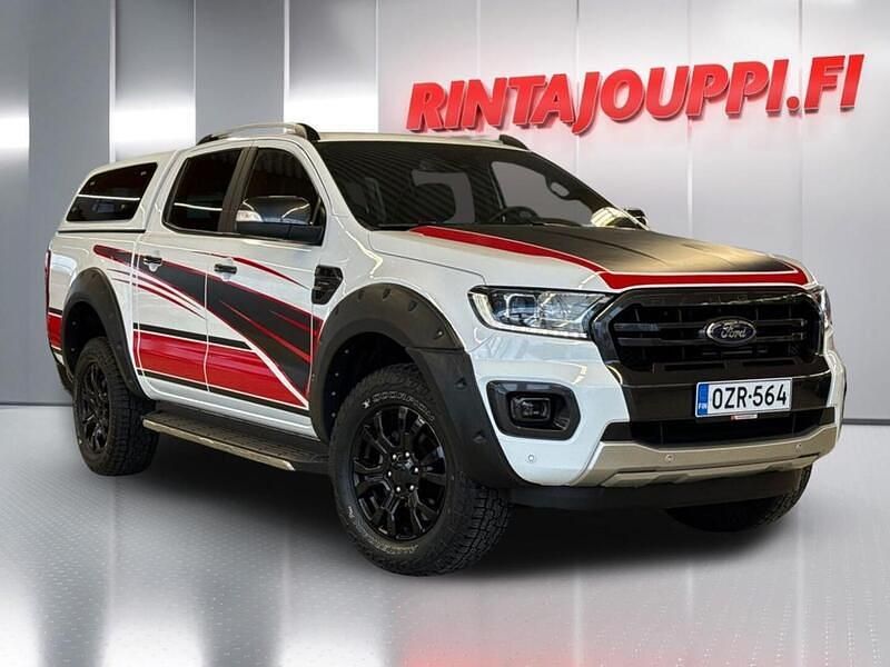 Valkoinen Käytetty 2023 Ford Ranger Wildtrack Nouto | 50 800 € (Kallis) - Kuva 1/3