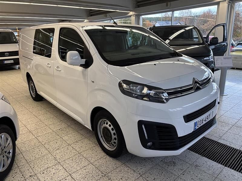Käytetty Citroën Jumpy 122 HP (89 kW) 2018 Valkoinen Tila-auto
