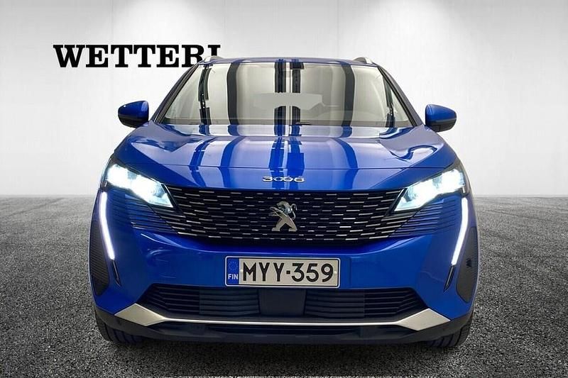 Käytetty Peugeot 3008 Allure 131 HP (96 kW) 2021 Sininen Katumaasturi