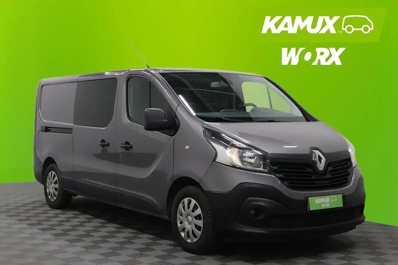 Hopea / harmaa Käytetty 2017 Renault Trafic Tila-auto | 8 890 € (Kallis) - Kuva 1/4