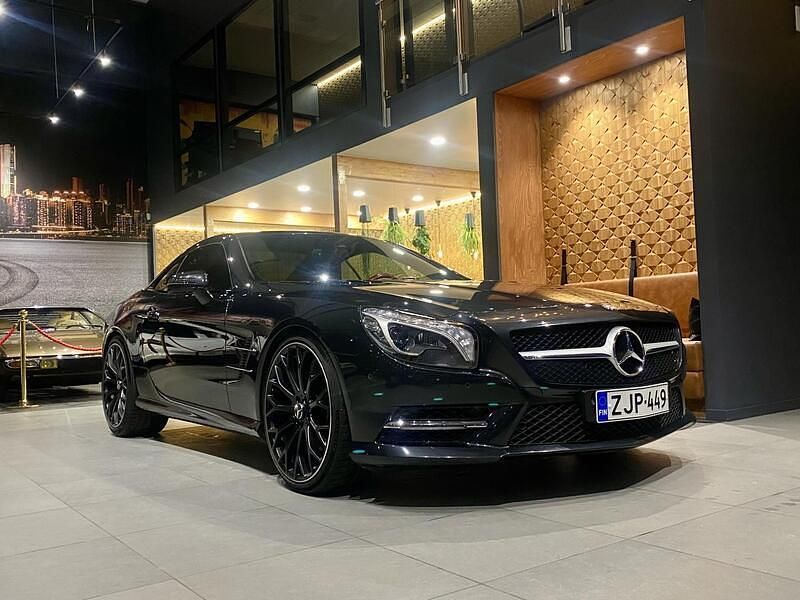 Käytetty Mercedes SL500 AMG 435 HP (319 kW) 2012 Harmaa Avoauto