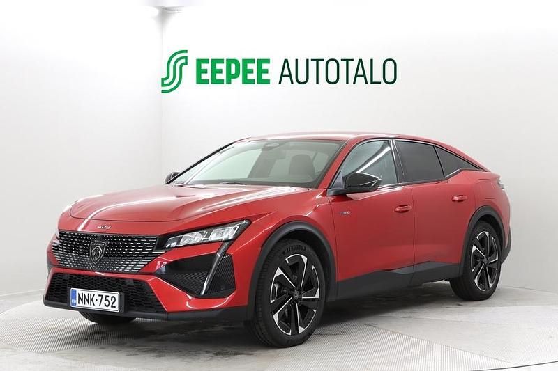 Punainen Käytetty 2024 Peugeot 408 Allure Sedan | 39 680 € - Kuva 1/4