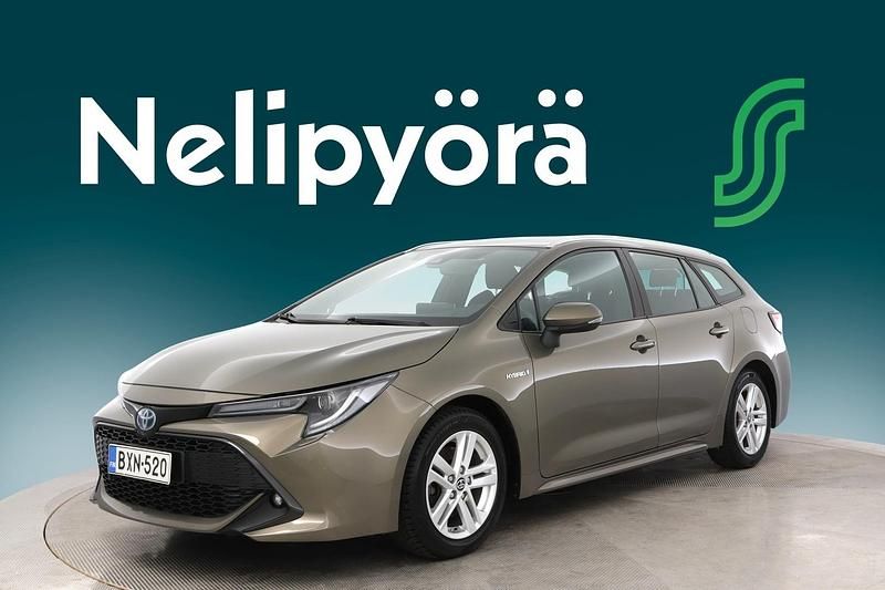 Ruskea Käytetty 2019 Toyota Corolla Active Farmari | 22 390 € (Perustarjous) - Kuva 1/2