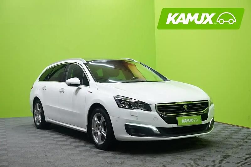 Valkoinen Käytetty 2016 Peugeot 508 SW GT-line Farmari | 9 850 € - Kuva 1/4