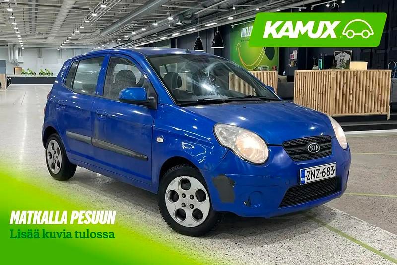 Käytetty Kia Picanto LX 61 HP (44 kW) 2011 Sininen Viistoperä
