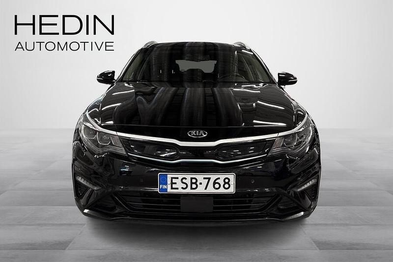Käytetty Kia Optima 205 HP (150 kW) 2020 Musta Farmari