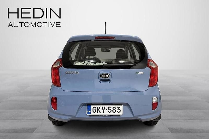 Käytetty Kia Picanto EX 84 HP (61 kW) 2014 Sininen Viistoperä