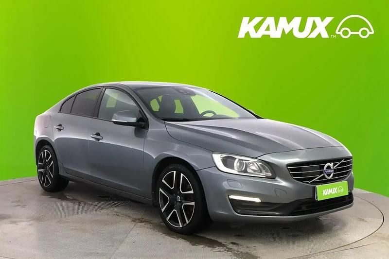 Hopea / harmaa Käytetty 2018 Volvo S60 Business Edition Sedan | 10 780 € (Hyvä tarjous) - Kuva 1/4