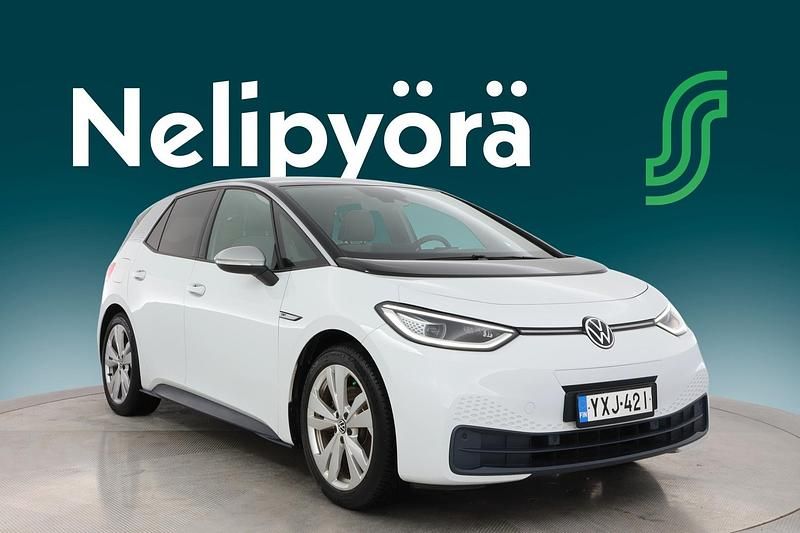 Käytetty VW ID.3 S 150 kW (204 HP) 2020 Valkoinen Viistoperä