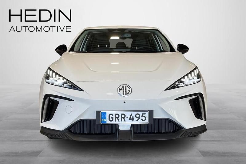 Uusi MG MG4 EV Luxury 150 kW (204 HP) 2025 Valkoinen Viistoperä