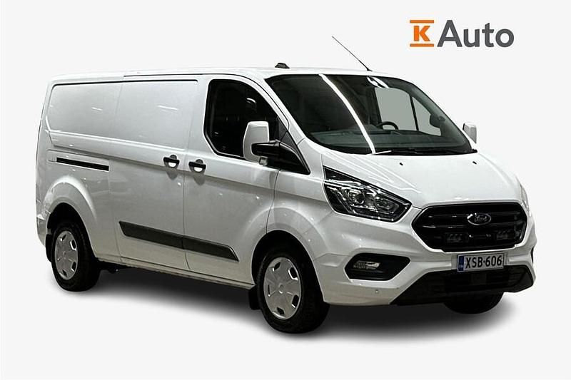 Valkoinen Käytetty 2023 Ford Transit Custom Trend Van | 31 900 € (Kallis) - Kuva 1/3