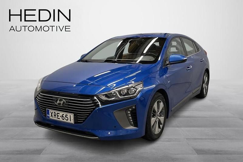 Sininen Käytetty 2018 Hyundai Ioniq Style Viistoperä | 11 990 € (Hyvä tarjous) - Kuva 1/4
