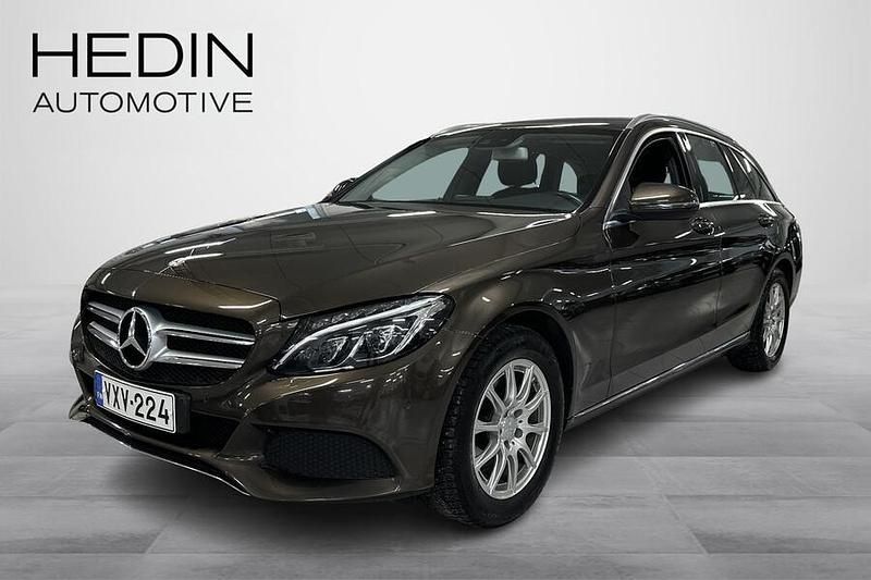 Ruskea Käytetty 2016 Mercedes C200 Business Farmari | 16 600 € (Hyvä tarjous) - Kuva 1/3