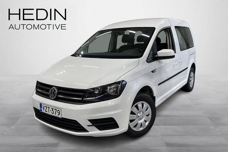 Valkoinen Käytetty 2018 VW Caddy Trendline Tila-auto | 14 500 € - Kuva 1/3