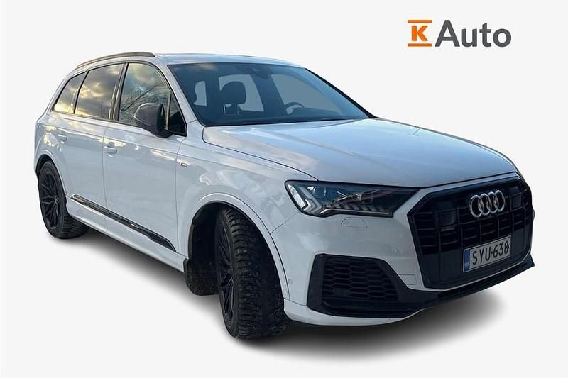 Käytetty Audi Q7 Business 340 HP (250 kW) 2020 Valkoinen Katumaasturi