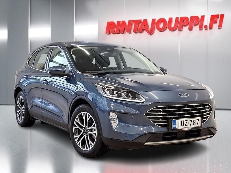 Sininen Käytetty 2021 Ford Kuga Titanium Katumaasturi | 16 900 € (Perustarjous) - Kuva 1/3