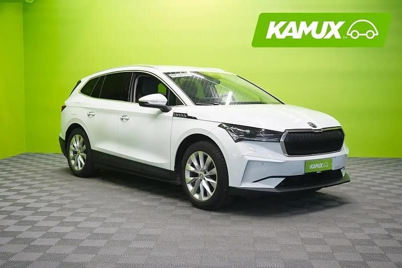 Käytetty Skoda Enyaq iV Lounge 150 kW (204 HP) 2022 Valkoinen Katumaasturi