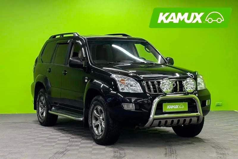 Käytetty Toyota Land Cruiser Executive 235 HP (172 kW) 2008 Musta Katumaasturi