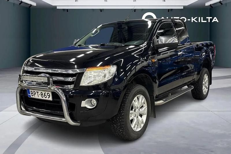 Käytetty Ford Ranger XLT 150 HP (110 kW) 2012 Musta Nouto