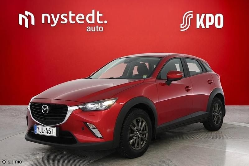 Käytetty Mazda CX-3 Touring 120 HP (88 kW) 2017 Punainen Katumaasturi