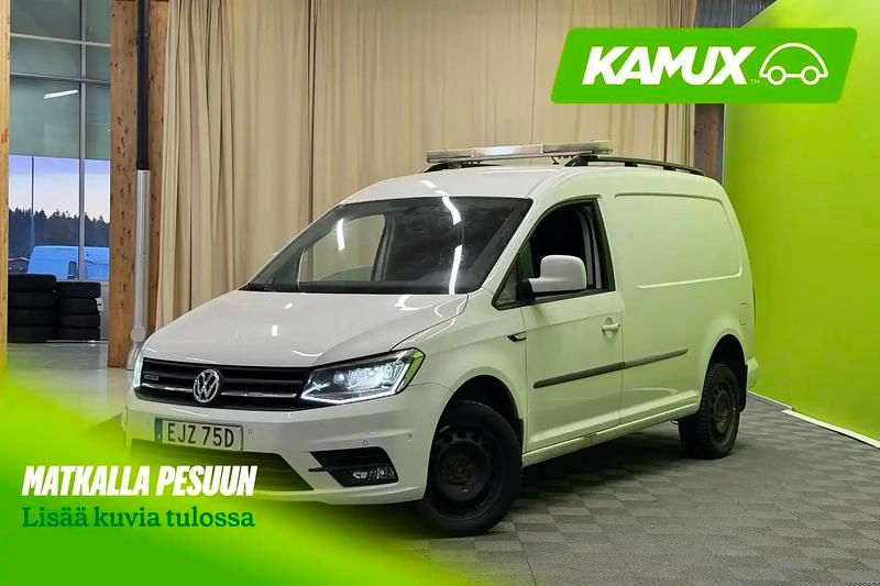 Valkoinen Käytetty 2020 VW Caddy Maxi Tila-auto | 19 900 € (Perustarjous) - Kuva 1/4