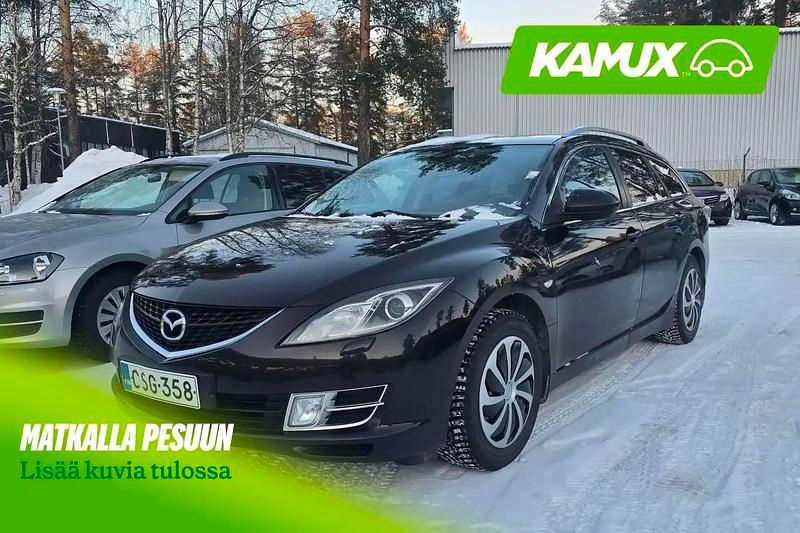 Käytetty Mazda 6 120 HP (88 kW) 2010 Musta Farmari