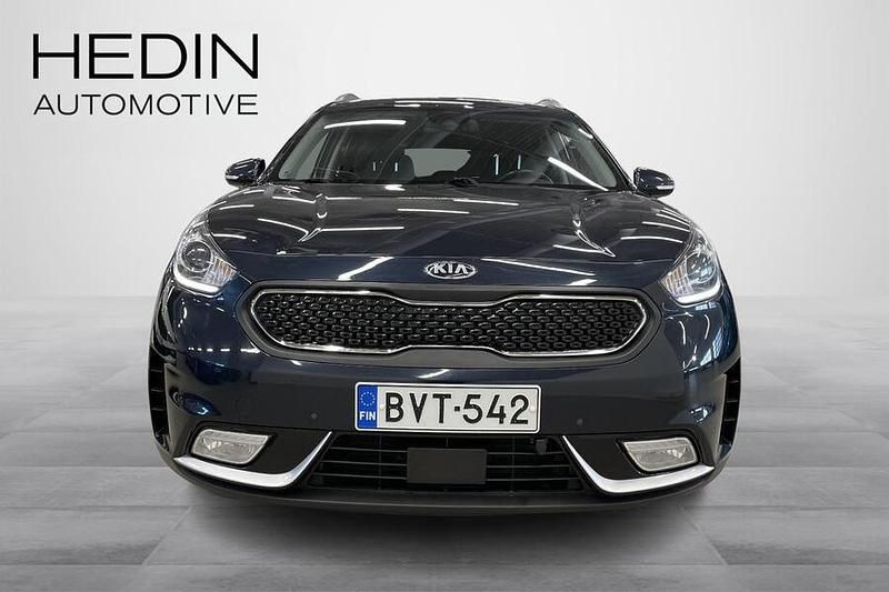 Käytetty Kia Niro EX 105 HP (77 kW) 2019 Sininen Katumaasturi