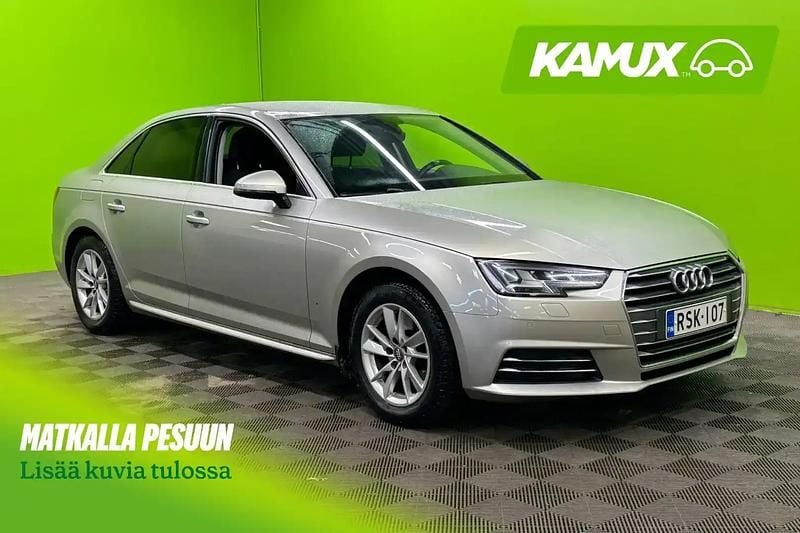 Käytetty Audi A4 Business 190 HP (139 kW) 2016 Hopea / harmaa Sedan